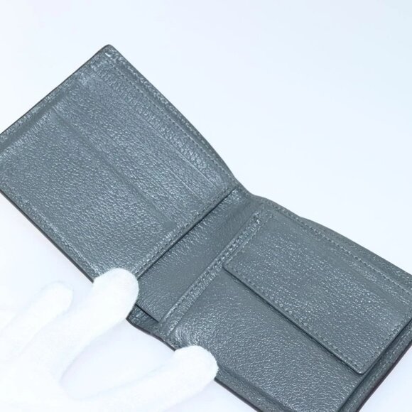 GUCCI GG Supreme Wallet PVC Gray Silver 597609 - Picture 8 of 15